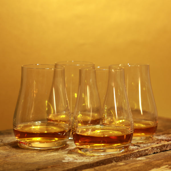 The Cruit set of four glasses.